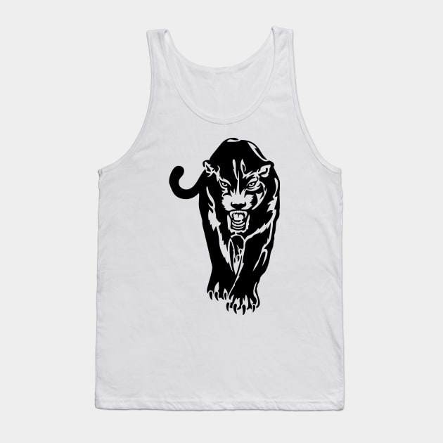 panther stalking Tank Top by baikteman